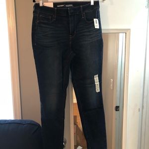 NWT old navy high waist rockstar jeans